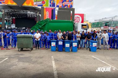 Prefeitura de Jequié reforça serviços de limpeza pública durante São João 2023
